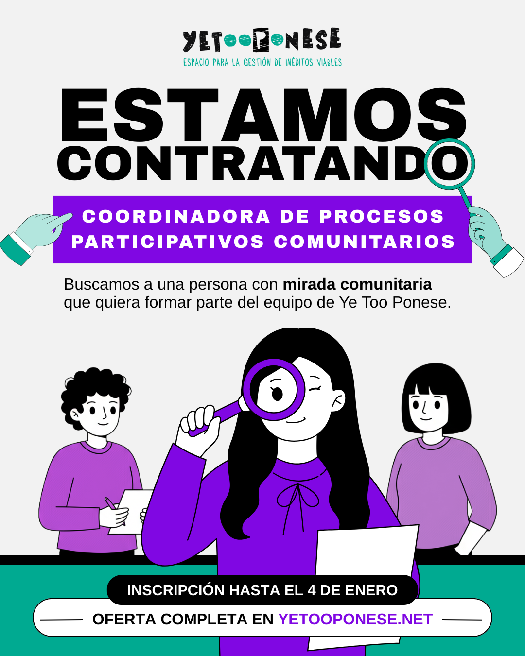 ESTAMOS CONTRATANDO